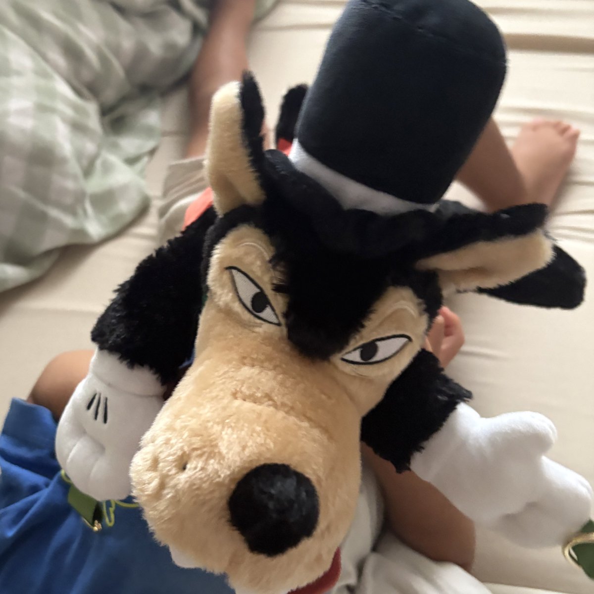 息子の最近の相棒🐺かわいすぎ〜！