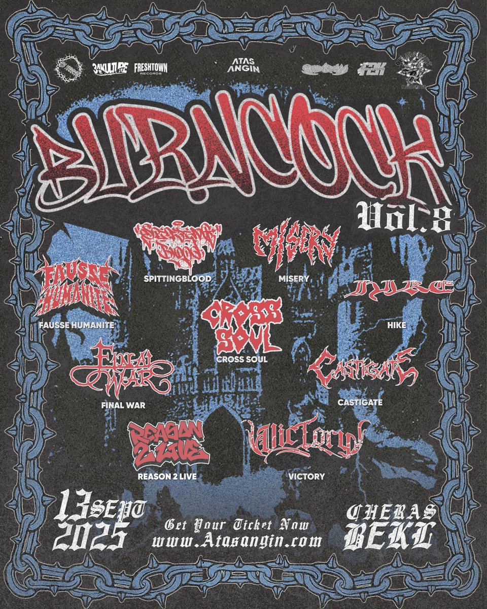 4:20pm start.

dont be late. stage dive riser ready waiting korang!

DOOR TICKET AVAILABLE 🎯