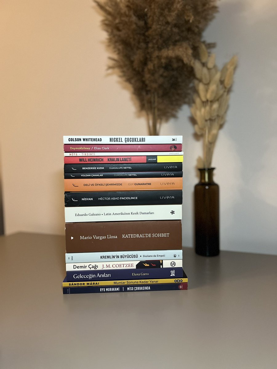 Bu yıl şimdiye kadar okuduklarımdan bir favori listesi yaptım. 
📚 Gönülden tavsiyeler…