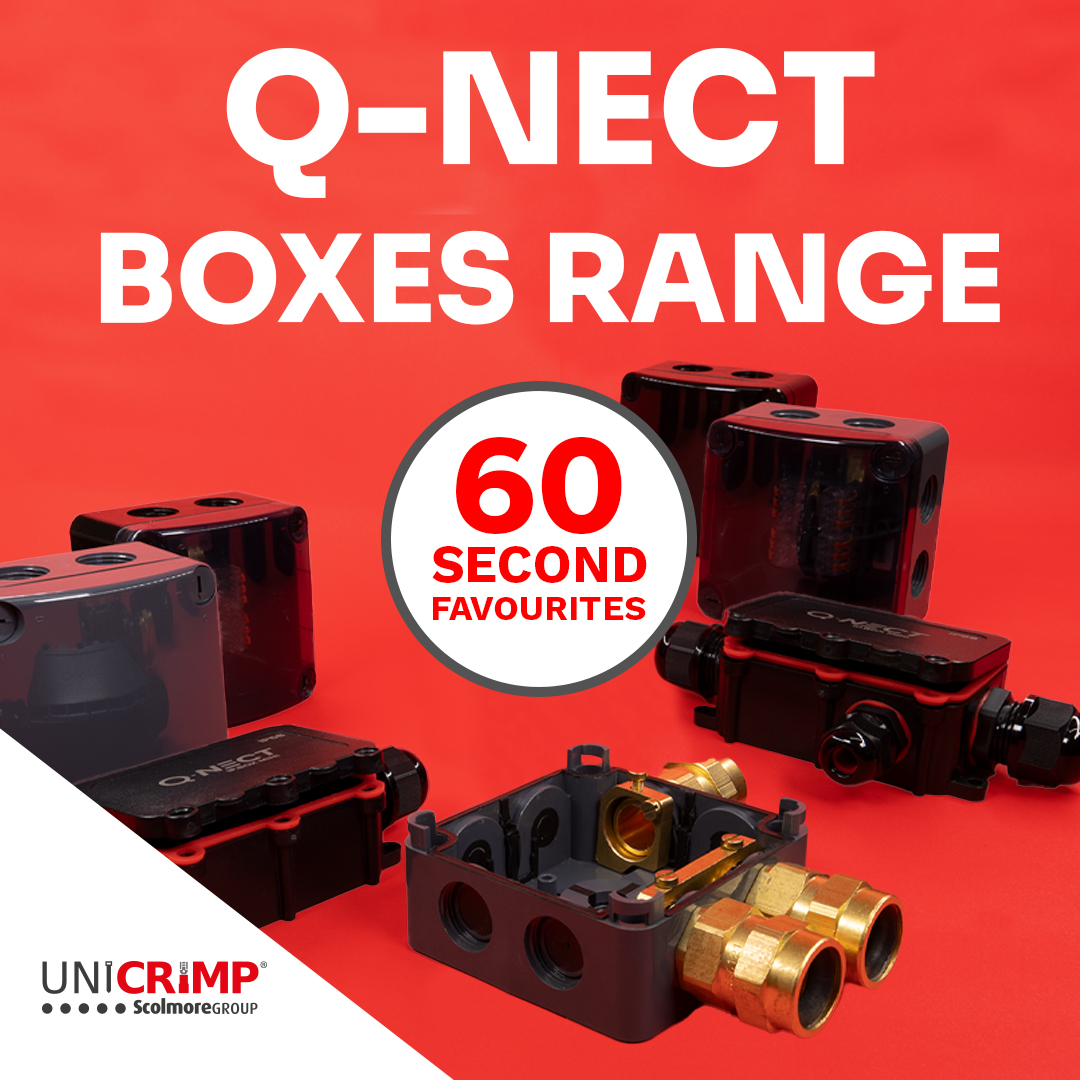 Kicking off our new series, Ben takes us on a rapid tour of the Unicrimp Q-Nect Boxes. In just 60 seconds, he unpacks the key features and benefits, giving us the inside scoop on why these boxes are a must-have product 💢

Tune in now
👉 youtu.be/VRzuza-xr1U