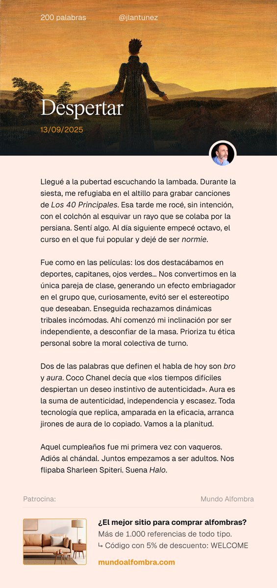 Despertar #6

Pubertad, bros y aura.