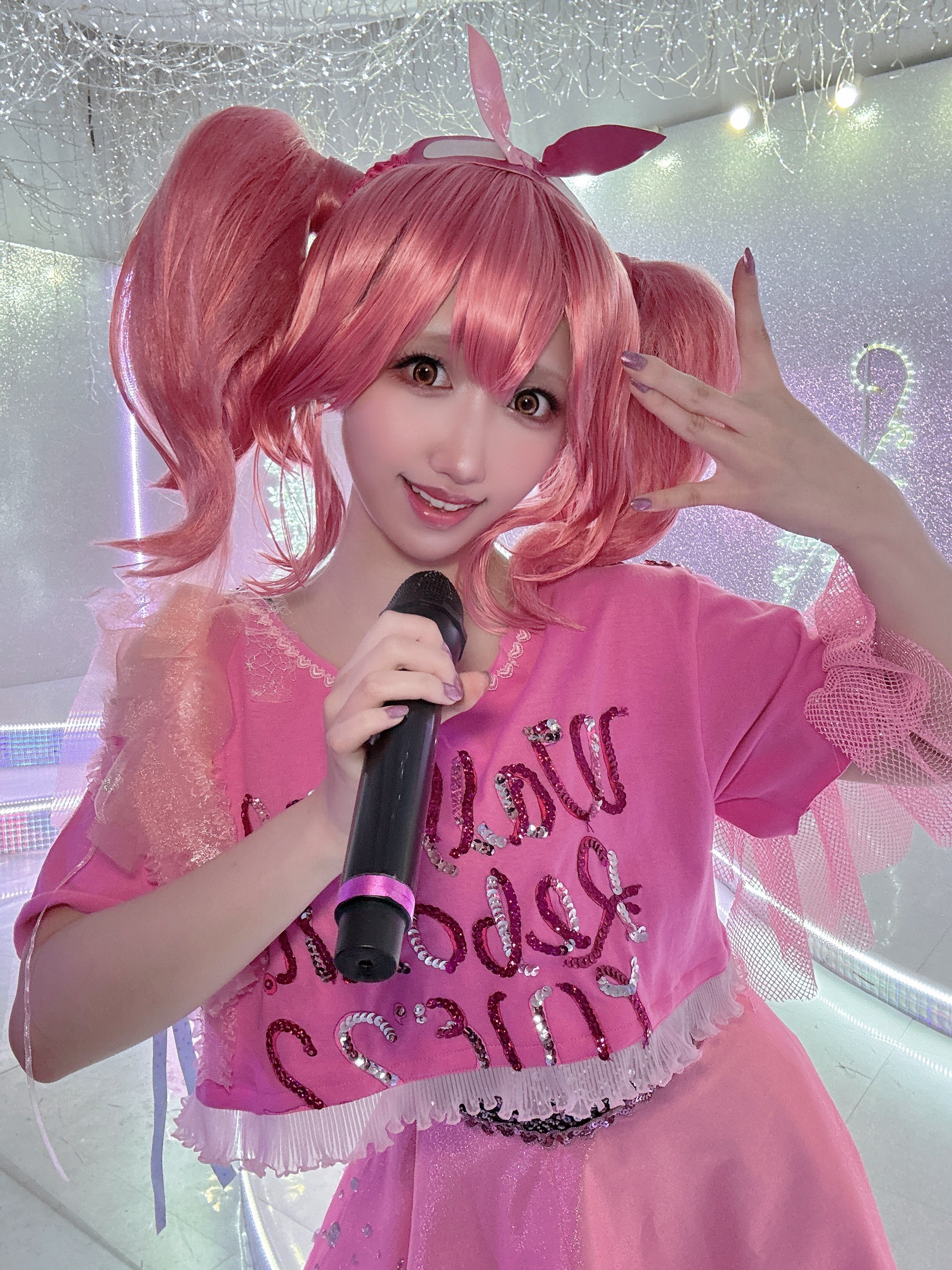 花瑠　アリエル　風　町娘　コスプレ　ウィッグ 花瑠様 専用 アリエル 風 町娘 コスプレ ウィッグ