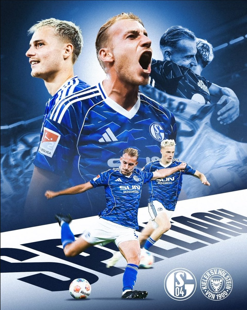 ⚒️ SPIELTAG - JOUR DE MATCH
🆚 Holstein Kiel
🕑 13h00
🏟 Arena AufSchalke, Gelsenkirchen
📺 Sky Bundesliga
#⃣ #S04KSV

IMMER WIEDER S04. 💙🤍