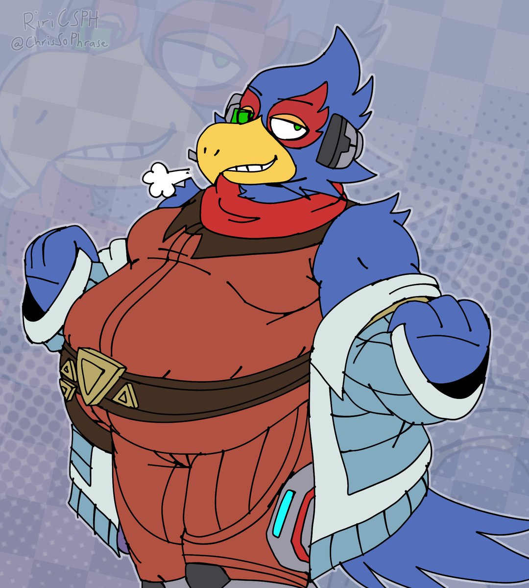 Haha I tricked all of you, the one who gets the least votes gets to be drawn haha

Anyways Falco lalala