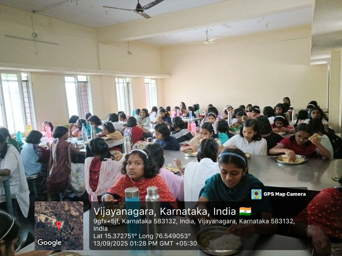 Lunch  #SocialAudit_SWDMeals #SocialWelfare_Karnataka