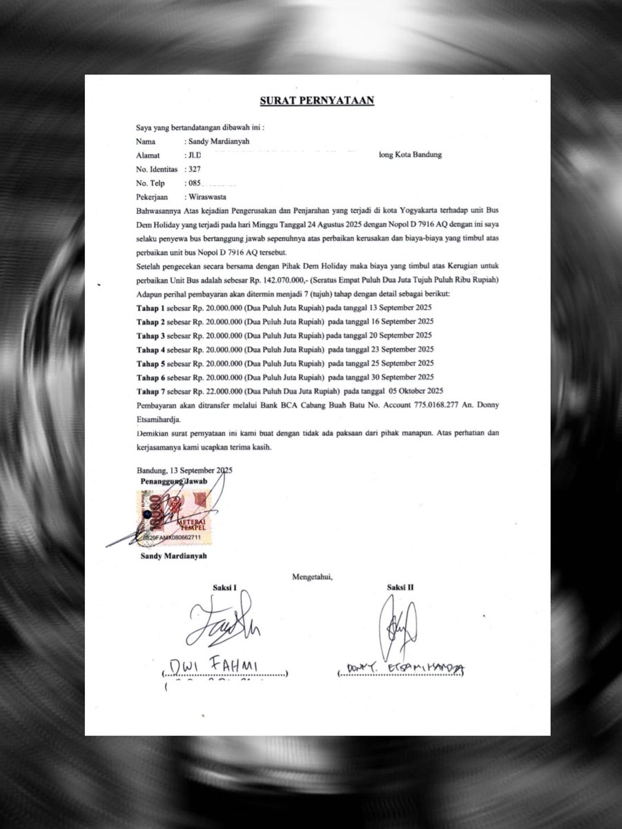 Bari jeng karek kabayar 20 jeti.
Sing direzekian ku Allah, sarehat barudak bobotoh nu tos mantuan.

🙏🙏🙏