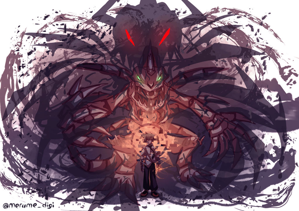 暗黒進化
闇落ちっぽいやつ
#Digimon #DigimonAdventure #デジモン #デジモンアドベンチャー