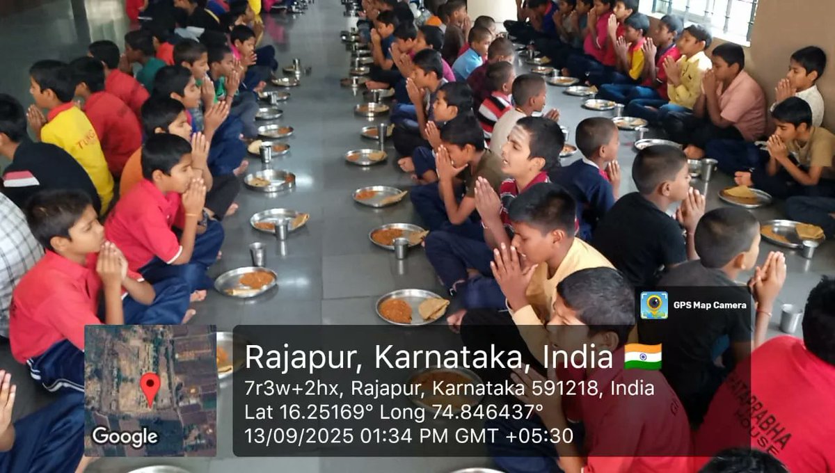 Lunch photos  #SocialAudit_SWDMeals #SocialWelfare_Karnataka