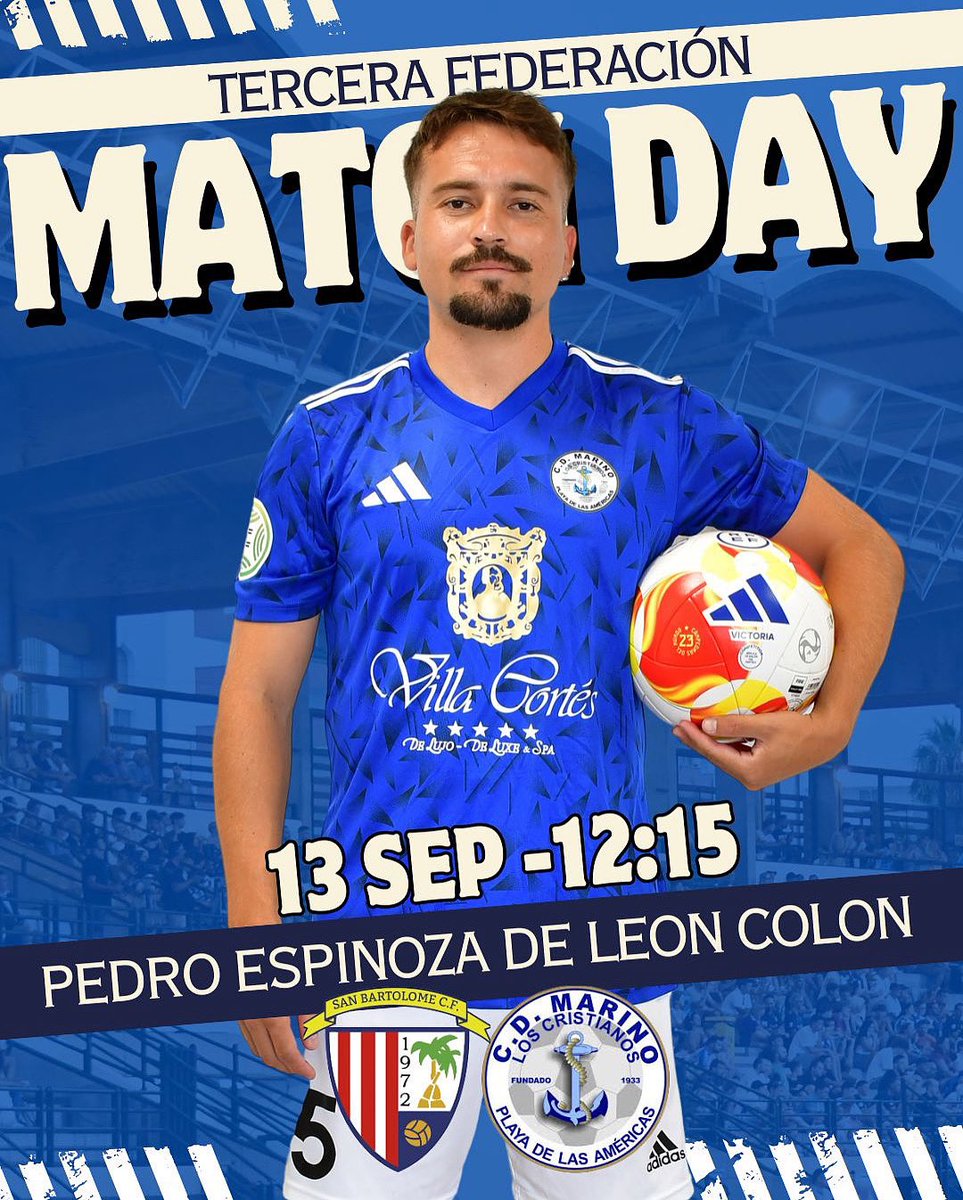 MATCH DAY 🤩💙

🆚 @san_bartolomecf