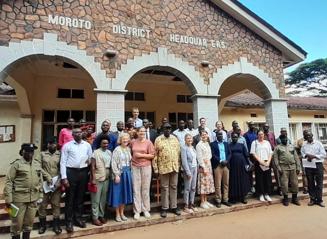 IrlEmbUganda's tweet photo. This week the 🇩🇰🇸🇪🇮🇪🇳🇱Ambassadors were in Karamoja meeting with district officials, community leaders and partners. A big thanks for the warm welcome to Karamoja and constructive conversations, we are stronger together!#SpotonKaramoja https://t.co/VBR3CW7euC