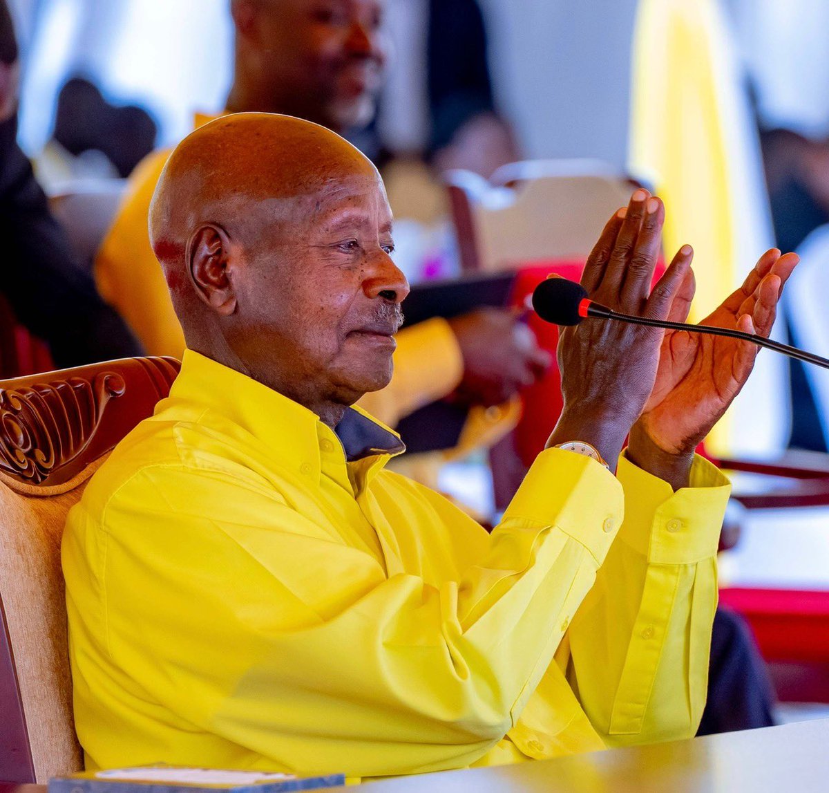 GideonSsekidde's tweet image. 2.2 million endorsements speak volumes, A testament to President Museveni's leadership and vision for Uganda's future. Let's continue working together for the country's progress.
#GoldenPosts
#Securingthefuture
#ProtectingTheGains
#NrmOnline
#UgandaKuM7