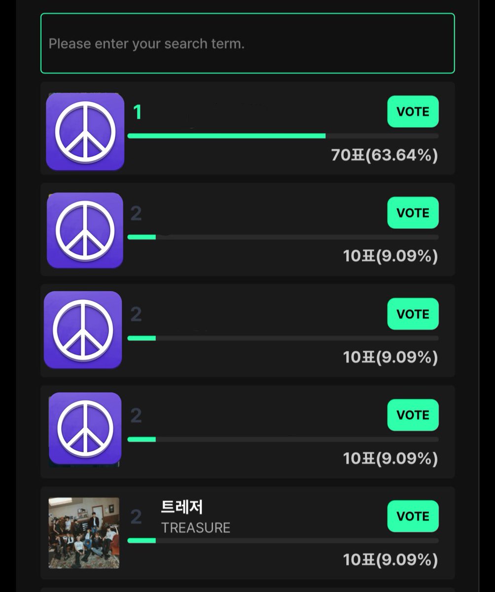 [📣] Show! MUSIC CORE STAGE M PICK

โหวต #TREASURE - Paradise กับรางวัล M PICK STAGE รางวัลพิเศษของ music core ผู้ชนะมาจากคะแนนโหวต 100% 

🗳️: 10โหวต/แอค/วัน (โหวตได้หลายเมล)
🗓️: ~ พฤหัส 18 ก.ย. 09:00น. 🇹🇭
🔗: muniverse.io/votehome

‼️โหวตฟรี ไม่ต้องเก็บโหวต แค่มีเมล‼️