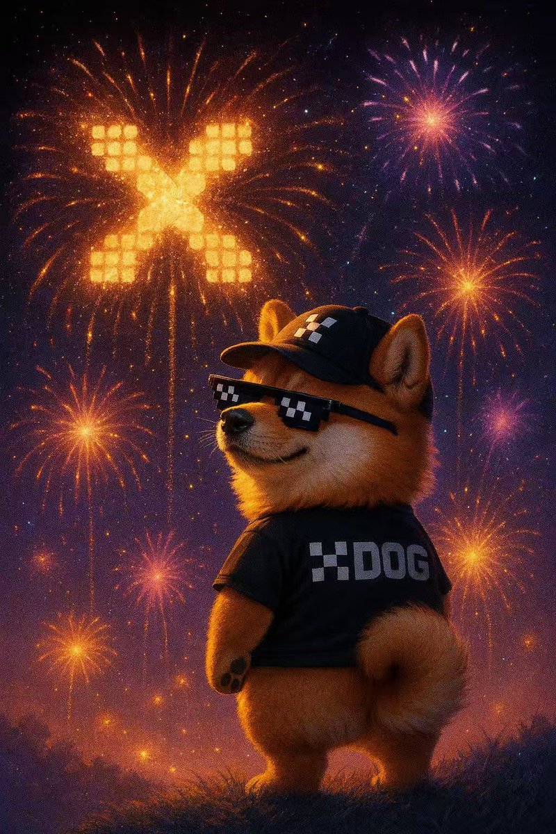 My babay $XDOG is JUST 20X AWAY TO FLIP $wif
And then 🎆 fireworks 🎆
