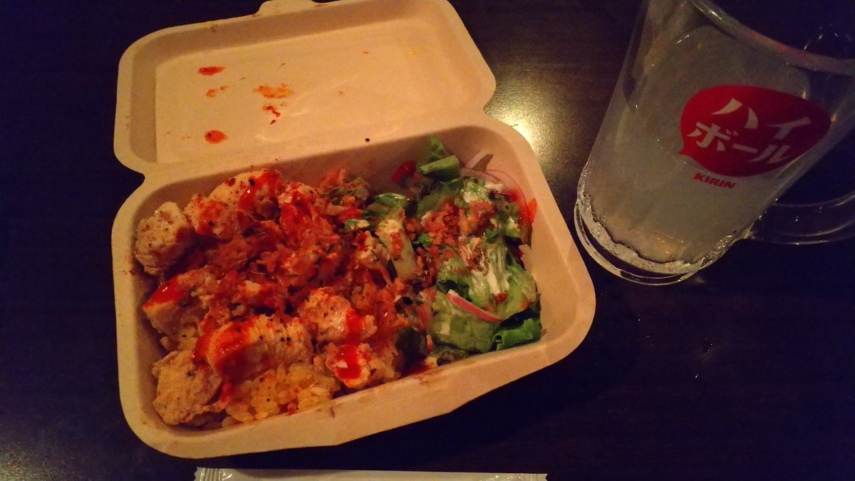 F_y_P_y_J_y_C_y's tweet image. 腹が空き過ぎて二杯🍚
エスニックな味が良い👍️✨