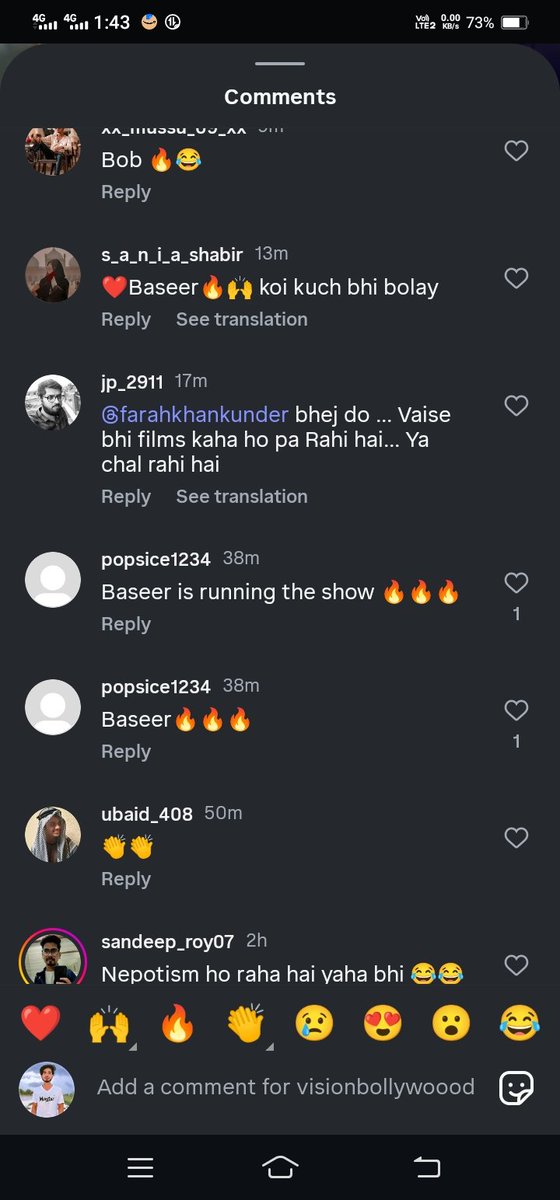 AasifKh98963399's tweet photo. Natural audience ko Sab pata kon show chala raha Twitter par PR chalane se Natural audience badal nahi jati 
#BaseerAli #BaseerBob #BaseerCommandos #BaseerSquad https://t.co/XHLO0nvU91