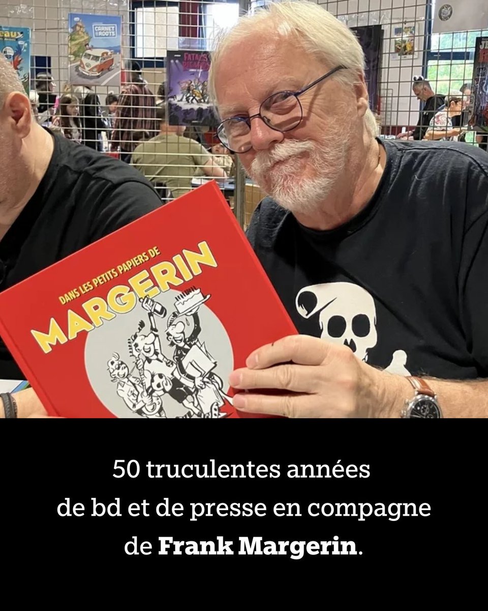 Frank Margerin revient sur son parcours dans un entretien mené par Samuel Guillerand. Entre Lucien, les riffs de guitare et les planches devenues cultes, l’auteur dévoile coulisses, anecdotes...
benzinemag.net/2025/09/13/ma-…