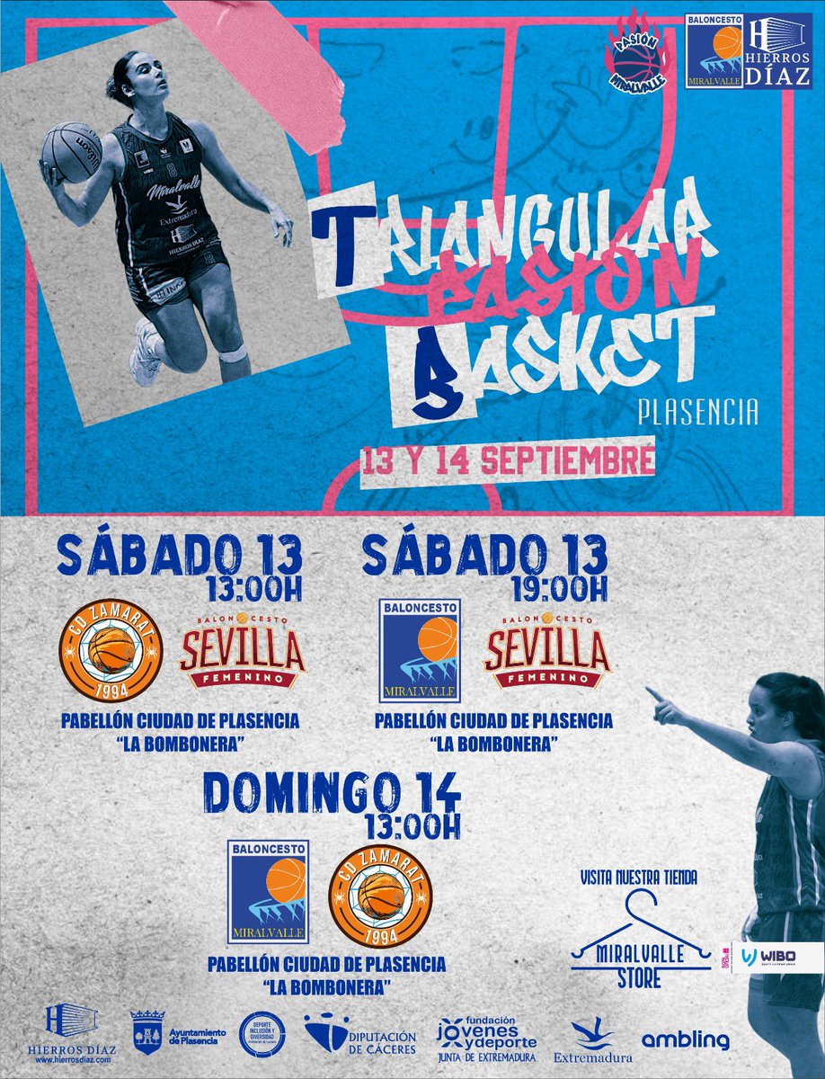 ¡HOY JUGAMOS! 🥳

⏰ 19:00
🆚 <a href="/cbsfemenino/">CB Sevilla Femenino</a> 
🏠 La Bombonera

¡Os esperamos, afición! 🫂💙🩷

#pasiónMiralvalle