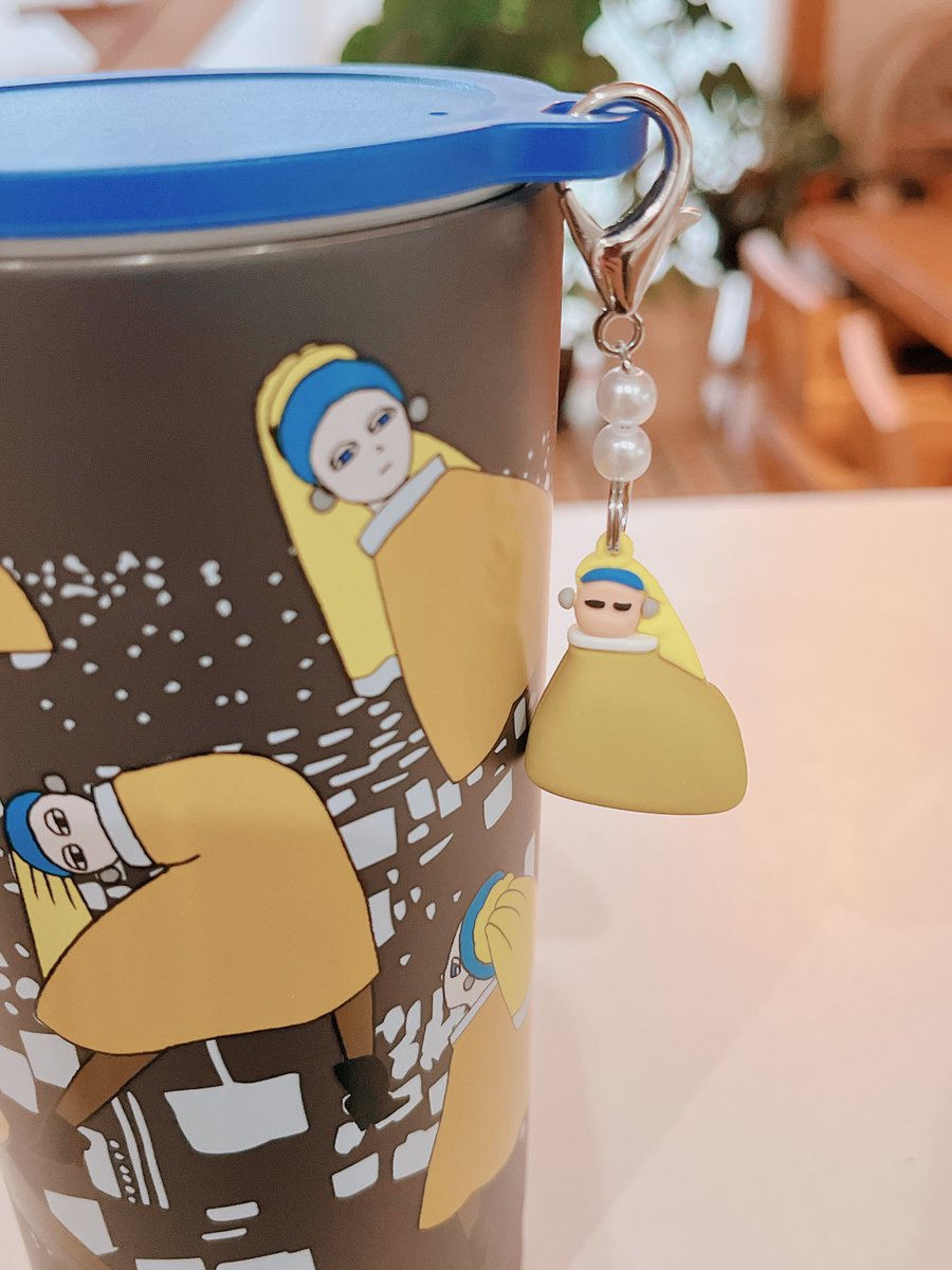 びじゅチューン！とafternoon teaのコラボ届いた、嬉しい〜〜〜
チャームについてる2粒パールビーズめちゃくちゃセンスいいな…可愛い…⚫︎⚫︎