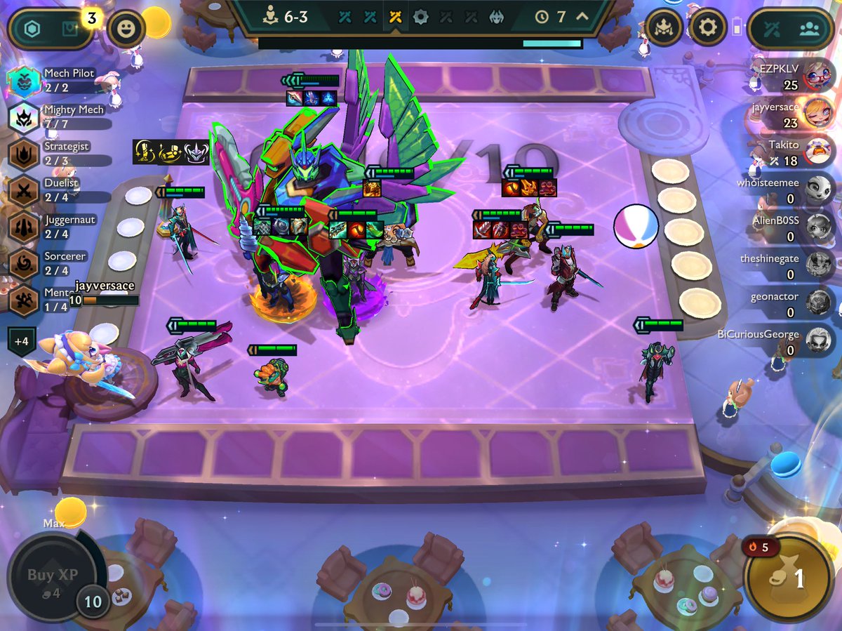 jayvenchyy's tweet photo. My best #tft match this set omg I can’t believe I hit the might mech 😭 https://t.co/94YoUnDPDa