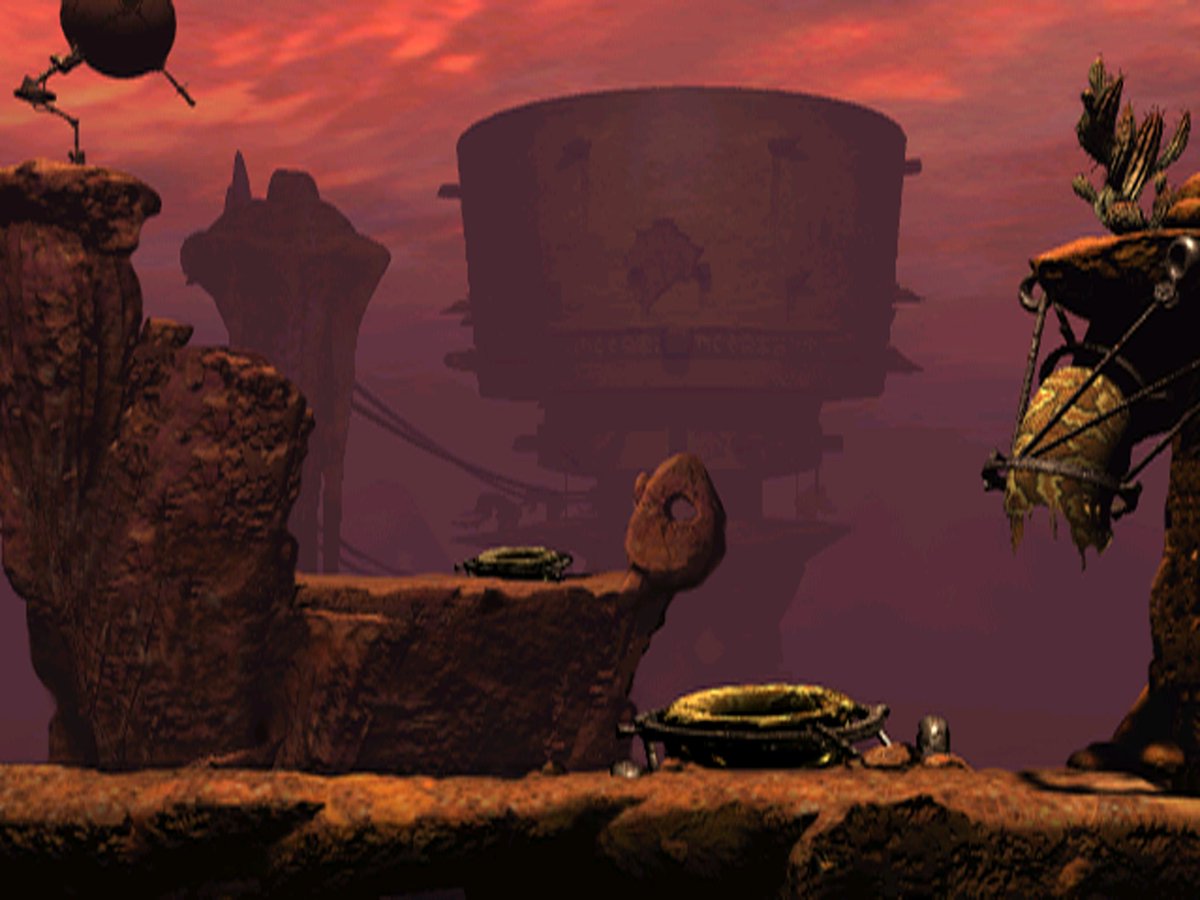 Oddworld: Abe's Oddysee (1997)

Developed by Oddworld Inhabitants.