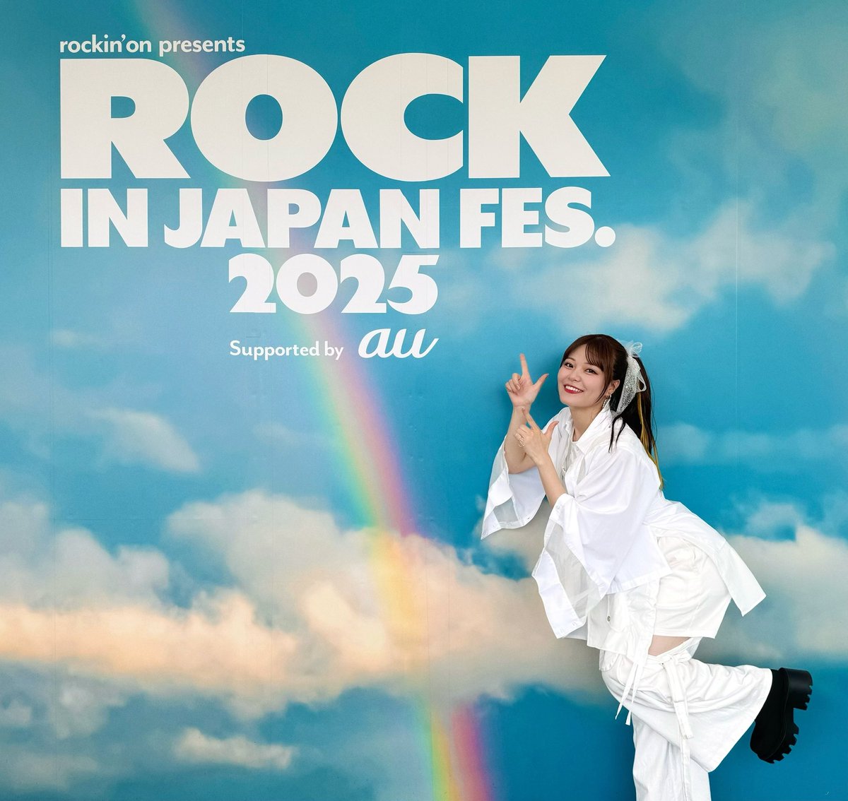 たのしかったーーーー！！！！
Thank you!!!! ROCK IN JAPAN🌈💛

#RIJF2025 #ロッキン2025 
#ぼっち・ざ・ろっく #結束バンド