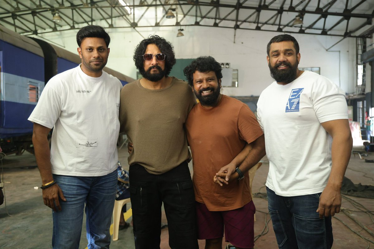 No more gossips … u r officially one of us….
  Love u my darling <a href="/KicchaSudeep/">Kichcha Sudeepa</a> ❤️
#KDTheDevil #KD <a href="/DhruvaSarja/">Dhruva Sarja</a> <a href="/duttsanjay/">Sanjay Dutt</a> <a href="/Ramesh_aravind/">Ramesh Aravind</a> #VRavichandran <a href="/TheShilpaShetty/">SHILPA SHETTY KUNDRA</a> #NoraFatehi <a href="/Reeshmananaiah/">Reeshma Nanaiah</a> <a href="/ArjunJanyaMusic/">Arjun Janya</a> <a href="/williamdaviddop/">William David</a> #MohanBKere <a href="/KvnProductions/">KVN Productions</a>  <a href="/SUPRITH_87/">Suprith</a>