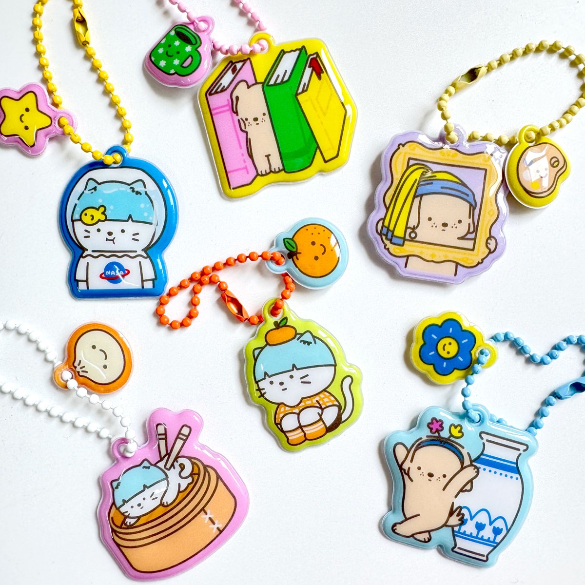 jormation's tweet photo. Puffy Keychains 🍊 พวงกุญแจ พัฟฟี่ 
https://t.co/gZLxrQDfxg
.
#illust #イラスト #keychain #พวงกุญแจ https://t.co/TiOWw0Pv01