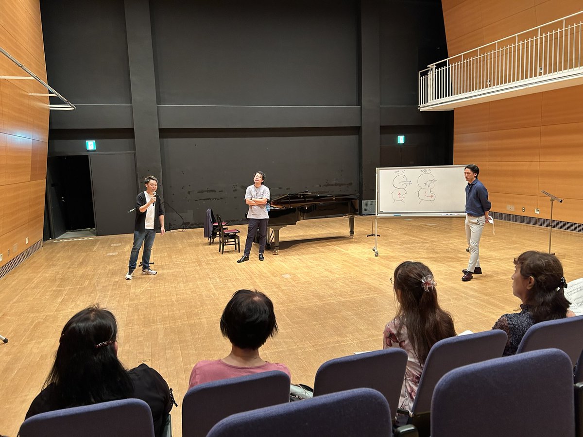 カントキューブ鴻巣公演無事終演しました‼️
午前中のクリニックからコンサートまでありがとうございました😊
#カントキューブ　＠clea_konosu <a href="/yosuke_bariton/">高橋洋介</a> ＠KazumaGoto