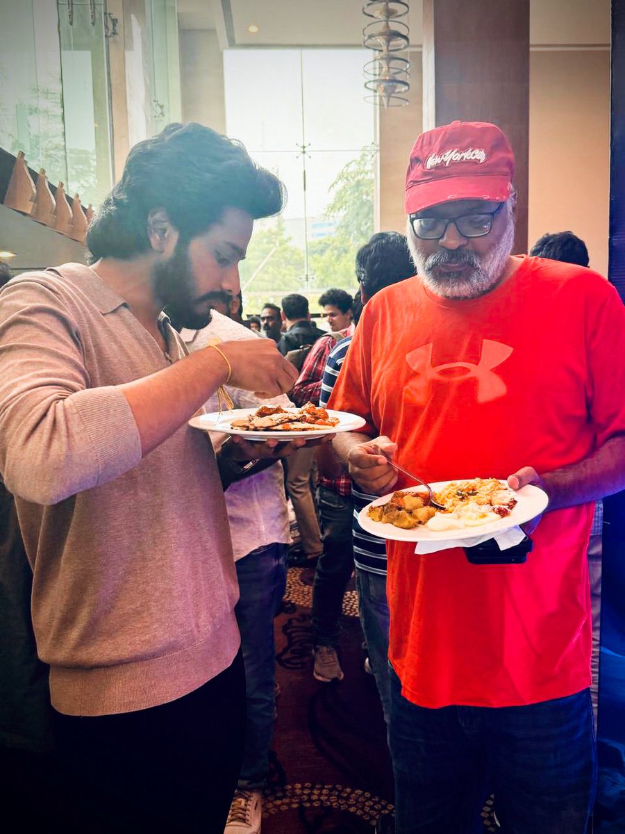 The #Mirai team made a thoughtful gesture by staying back after the press meet to have lunch with the media.

Unlike the usual scenario where celebrities are quickly escorted out by bouncers to avoid interruptions, the Mirai team chose to mingle and share a meal with the press.