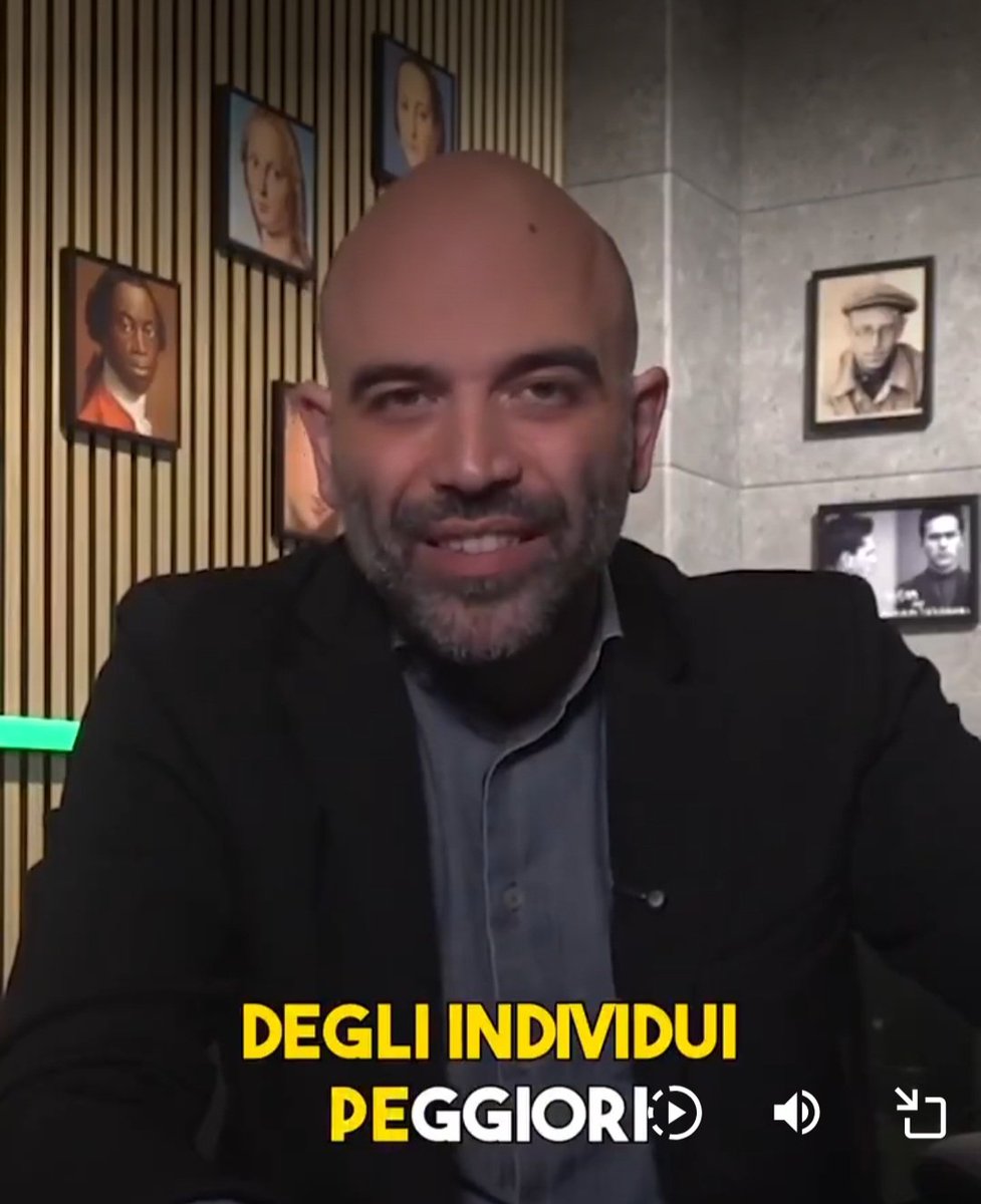 Vergognoso Saviano.
Secondo il fautore di "Bella Ciao" Charlie Kirk sarebbe uno degli individui peggiori d'America.
Questa è la sinistra e questi sono i suoi imam.
Neppure davanto alla morte sanno mostrare rispetto.
Ho il vomito.