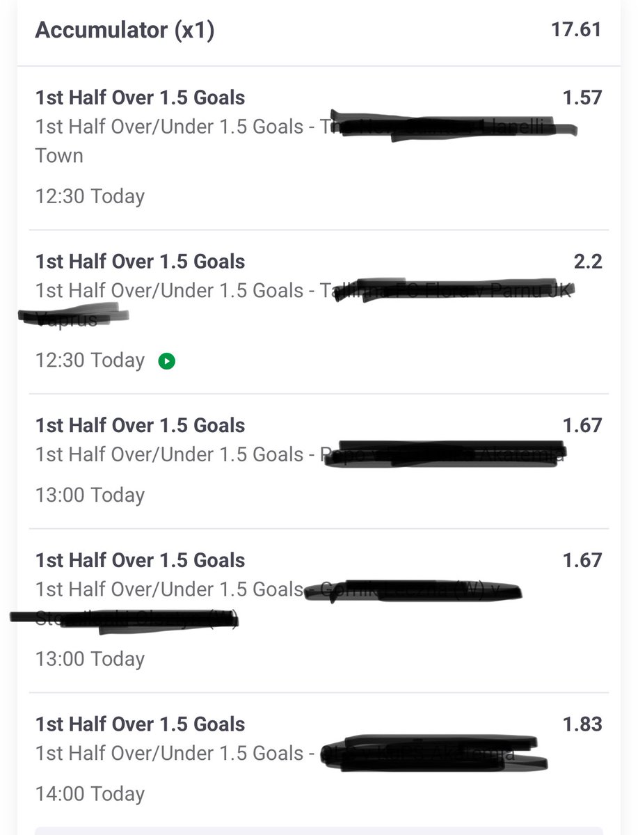 MSWFootballTips's tweet image. 16/1 Bet For Today‼️

❤️ And Share To Get Involved🧾⚽️