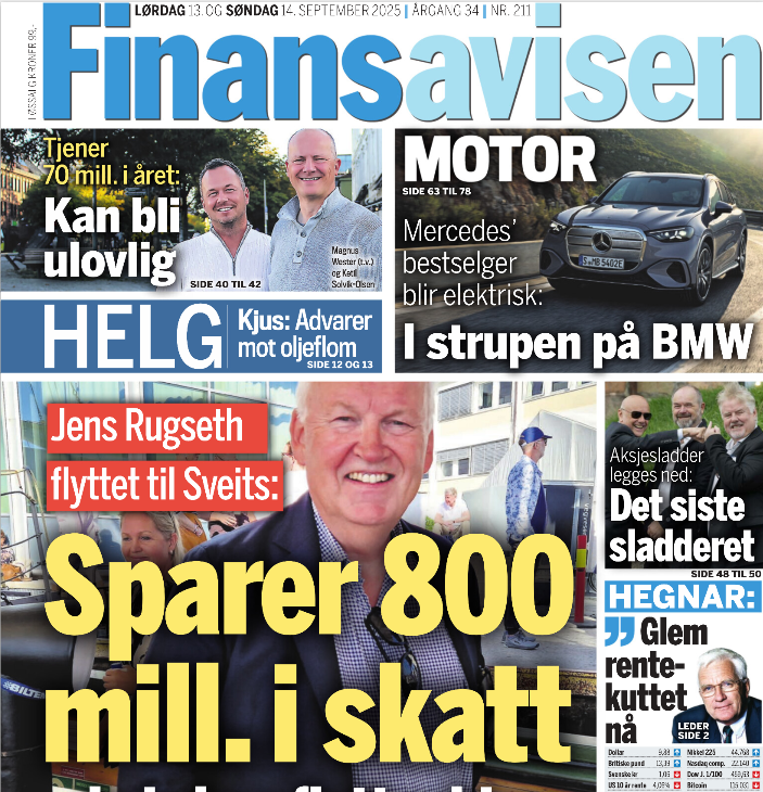Artig artikkel i dagens FA - AksjeSladders siste førsteside.. <a href="/selaco/">Svend Egil Larsen</a> <a href="/XtraInvestorcom/">XtraInvestor</a>