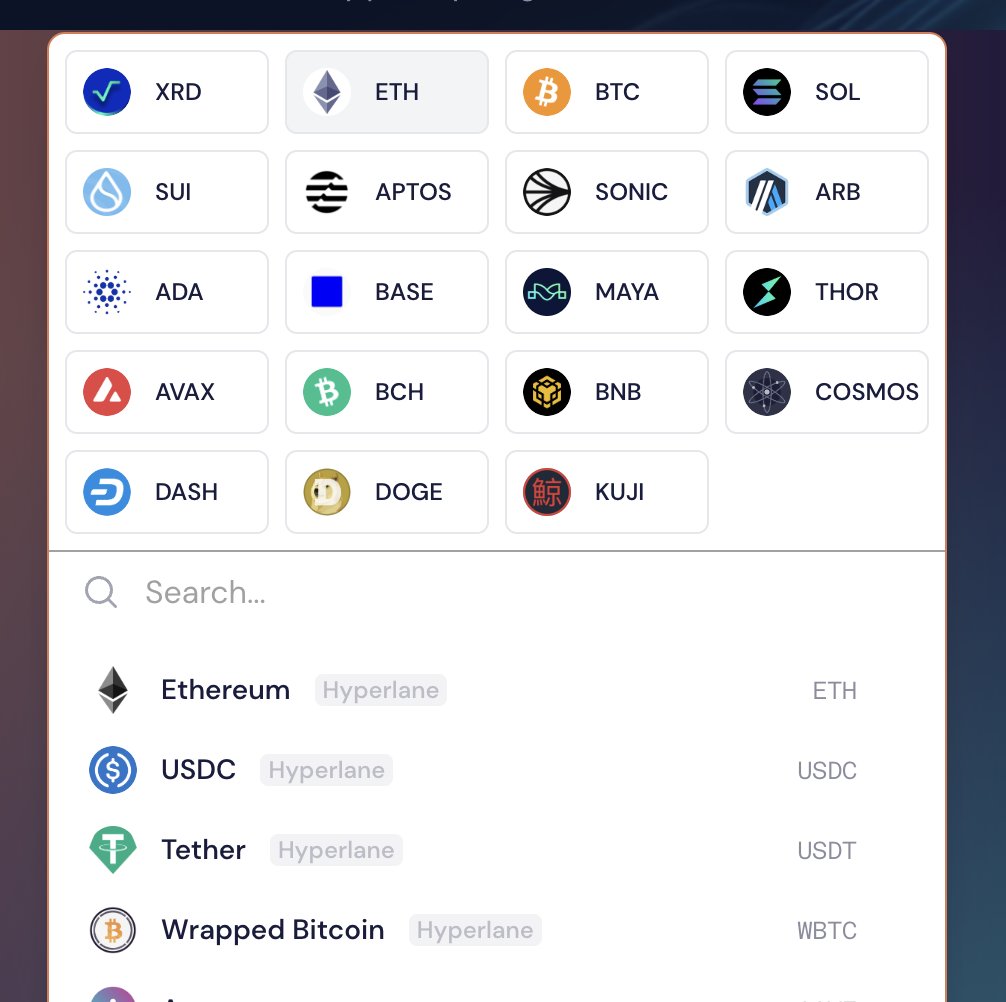 We’ve added Hyperlane tags to all tokens that can be bridged with Hyperlane on Astrolescent, 

making it easier to spot which assets are bridgeable at a glance 🫡