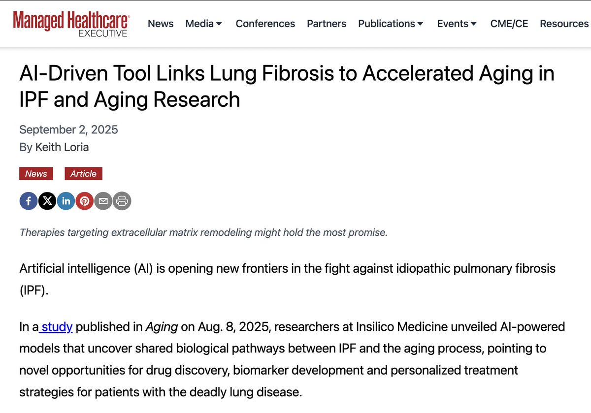 IPF is the "Alzheimer's of the lung" IMHO

Source:

managedhealthcareexecutive.com/view/ai-driven…