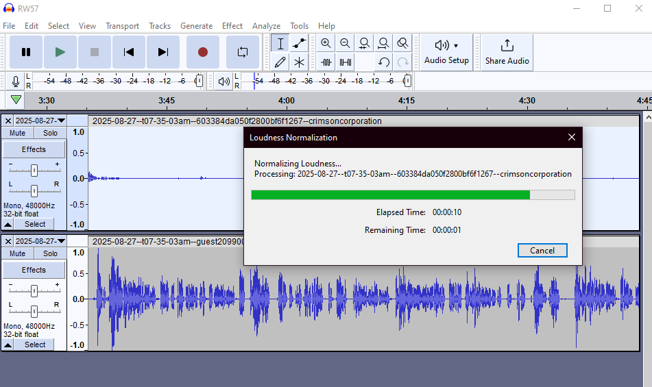Was lange währt, wird endlich gut: Folge 57 von Richtig Wetten ist bereits aufgenommen und geht jetzt in den Schnitt! Ich poste dann hier den prozentualen Fortschritt.