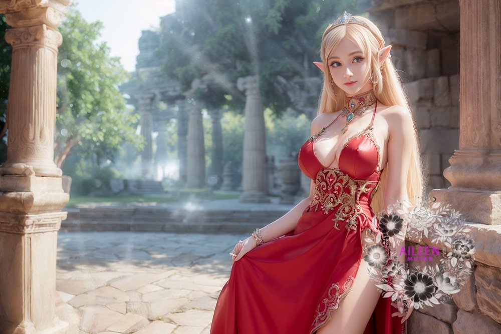 AileenMuser's tweet image. ゼルダ：式典場跡
Zelda: Sacred Ground Ruins

#AIファンアート #AiFanArt #Zelda #ゼルダ