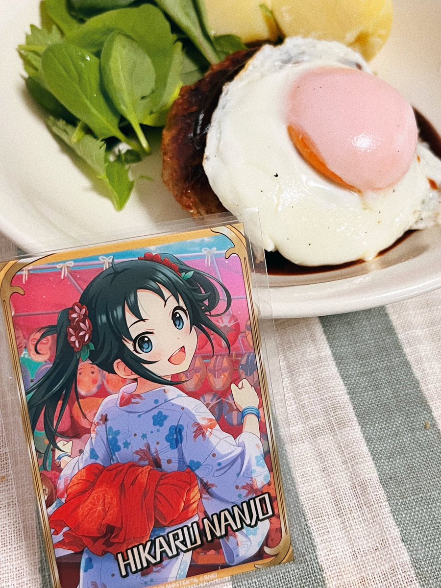 セリフ収録しながら、いつかお誕生日に作ってあげたいと思ってたんだ🍳

お誕生日おめでとう光💫