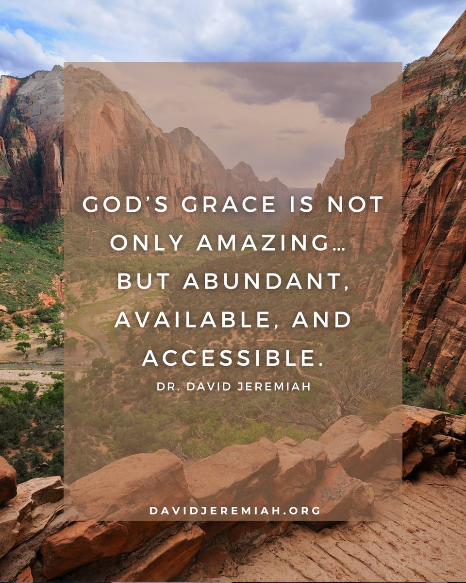 davidjeremiah's tweet image. Faith unlocks grace—every time. #graceoverflow