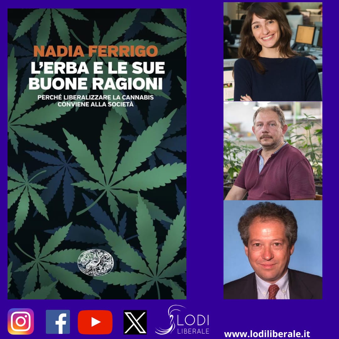 Vi aspettiamo LUNEDÌ 15 SETTEMBRE alle ore 21:00 presso la Sezione degli Arbitri di Lodi, via Fanfulla 22, presenteremo il libro "L’erba e le sue buone ragioni. Perché liberalizzare la cannabis conviene alla società" insieme a: <a href="/mrctrdsh/">marco taradash</a> , <a href="/nadiaferrigo/">Nadia Ferrigo</a> e <a href="/LucaMarola/">Luca Marola</a>