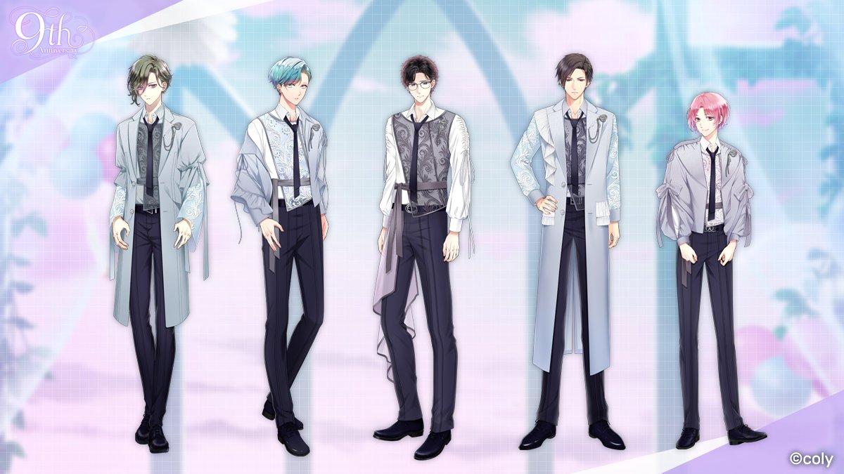 🕊立ち絵紹介🎀 イベント【9th Anniversary 解けない愛の結び目】で