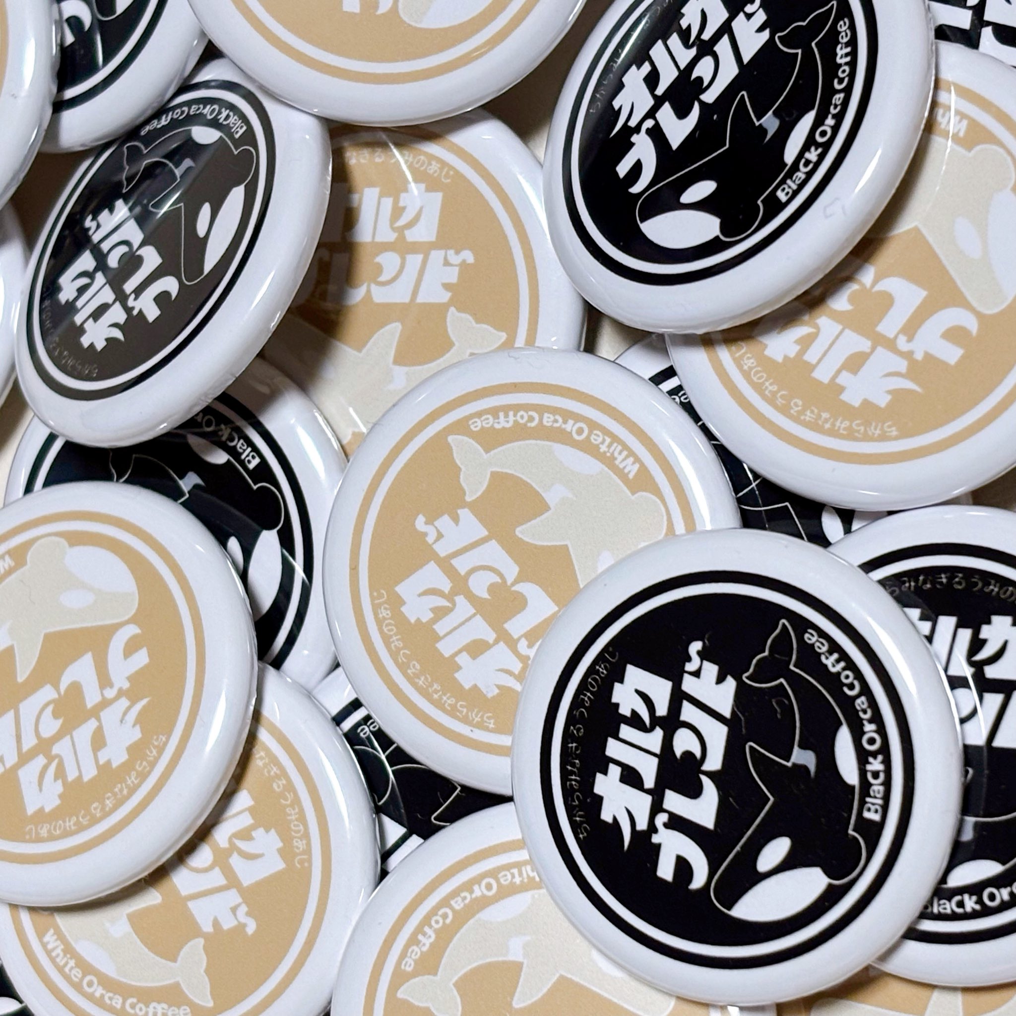 純銀　バッジ　まとめ売り SAMURAI7】 メタルバッジ 56mm シルバー色（Ni） (pcs) | KTP