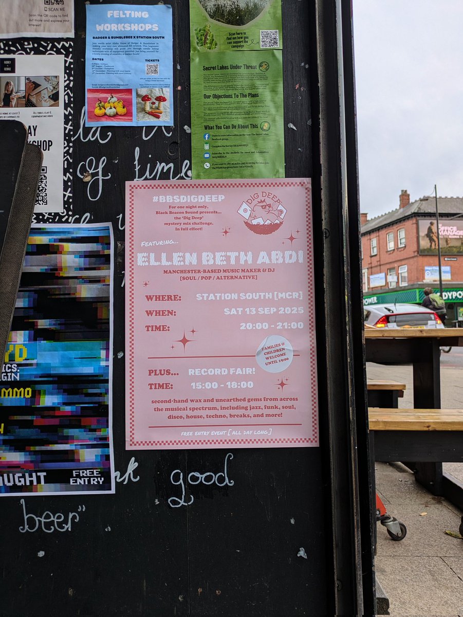 BBS Dig Deep (@bbsdigdeep) on Twitter photo < Today in Manchester >
<a href="/ellenbethabdi/">ellenbethabdi</a> + record fair + Station South today 15:00 - close > free entry! < Today in Manchester >
<a href="/ellenbethabdi/">ellenbethabdi</a> + record fair + Station South today 15:00 - close > free entry!