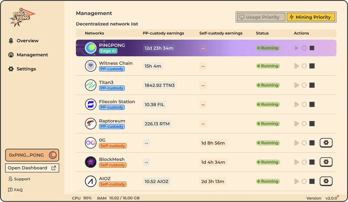 ItsDojun's tweet photo. Got DePIN resources but your yields are locked? We're fixing that.
The PINGPONG Compute Resource Exchange is here to bring the full power of DeFi to the DePIN ecosystem.
This isn't just mining, it's #DePINFi. 👇 https://t.co/DkqgNRr1b7