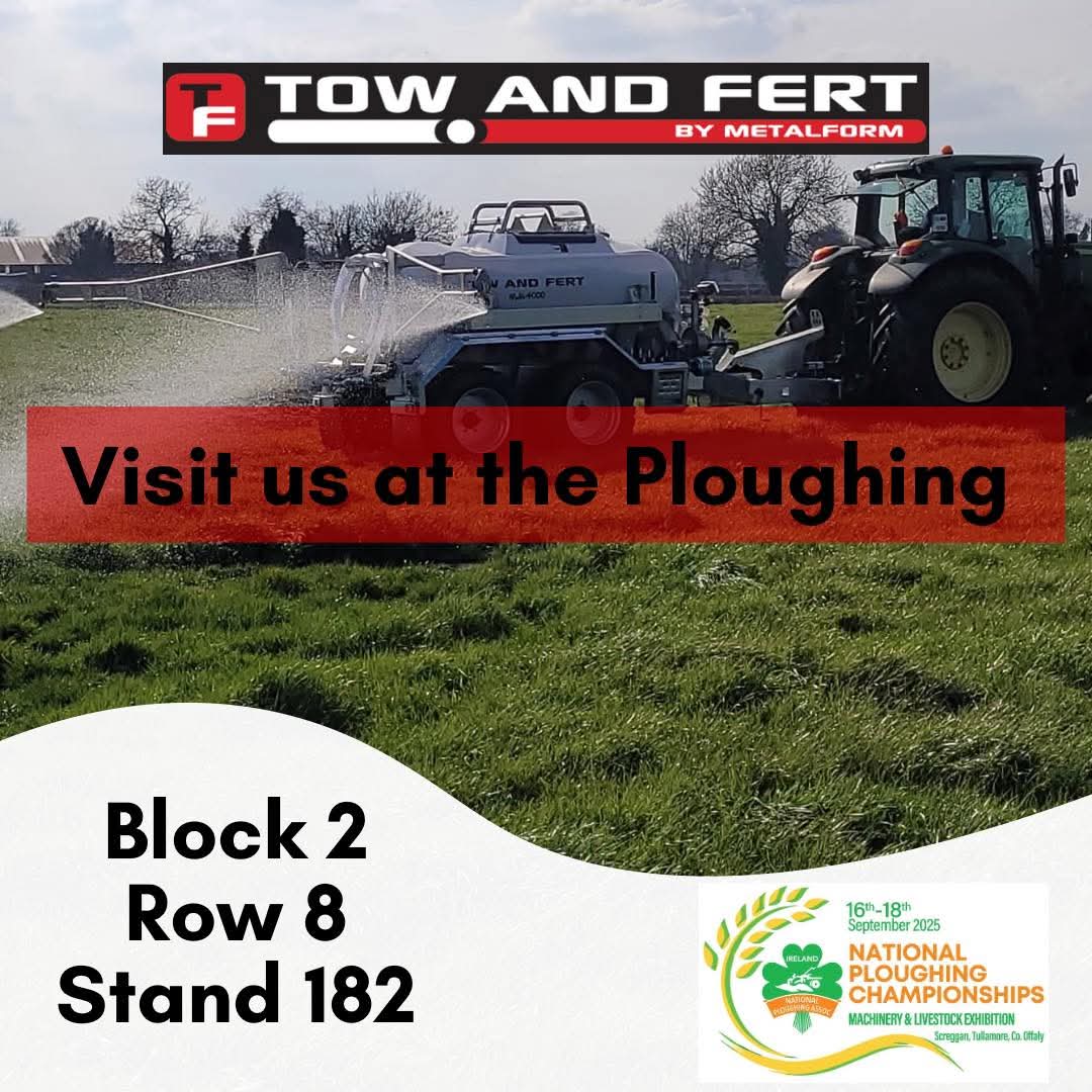 🚜 Ploughing Week is nearly here! 

We’ll have our Multi 2800, 1000 and 500 on display — whatever your farm size, we’ve got you covered for foliar fertiliser requirements 🌱.

Our experienced team will be on hand to show how this unique system can turbo boost N efficiency.