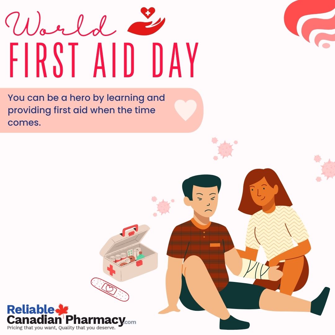 ReliableCanadi1's tweet image. Every second counts – learn first aid.

#ReliableCanadianPharmacy #FirstAidKnowledge #LifeSaver #SaveLife #LearnFirstAid #FirstAidBox #Safety #Knowledge #WorldFirstAidDay #FirstAid