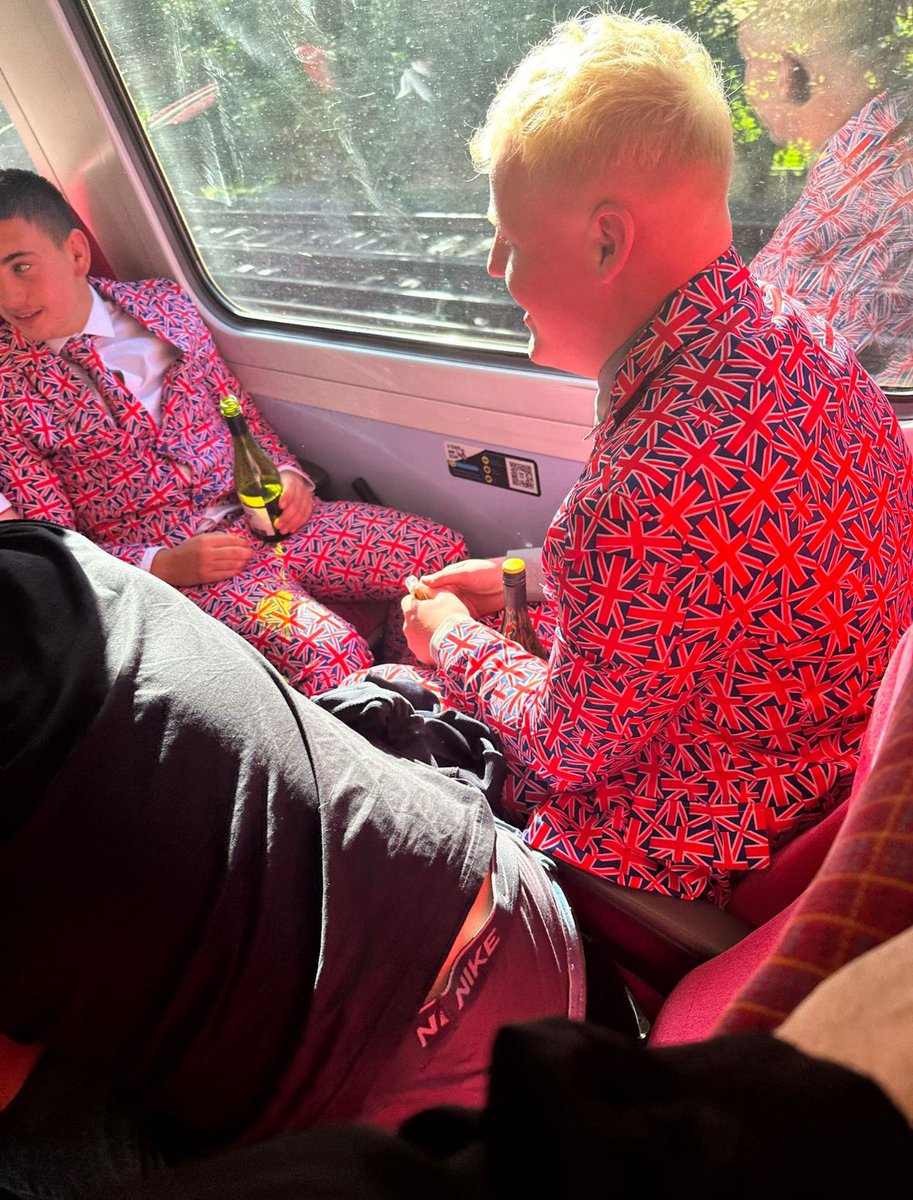 Trains across the uk look like this today