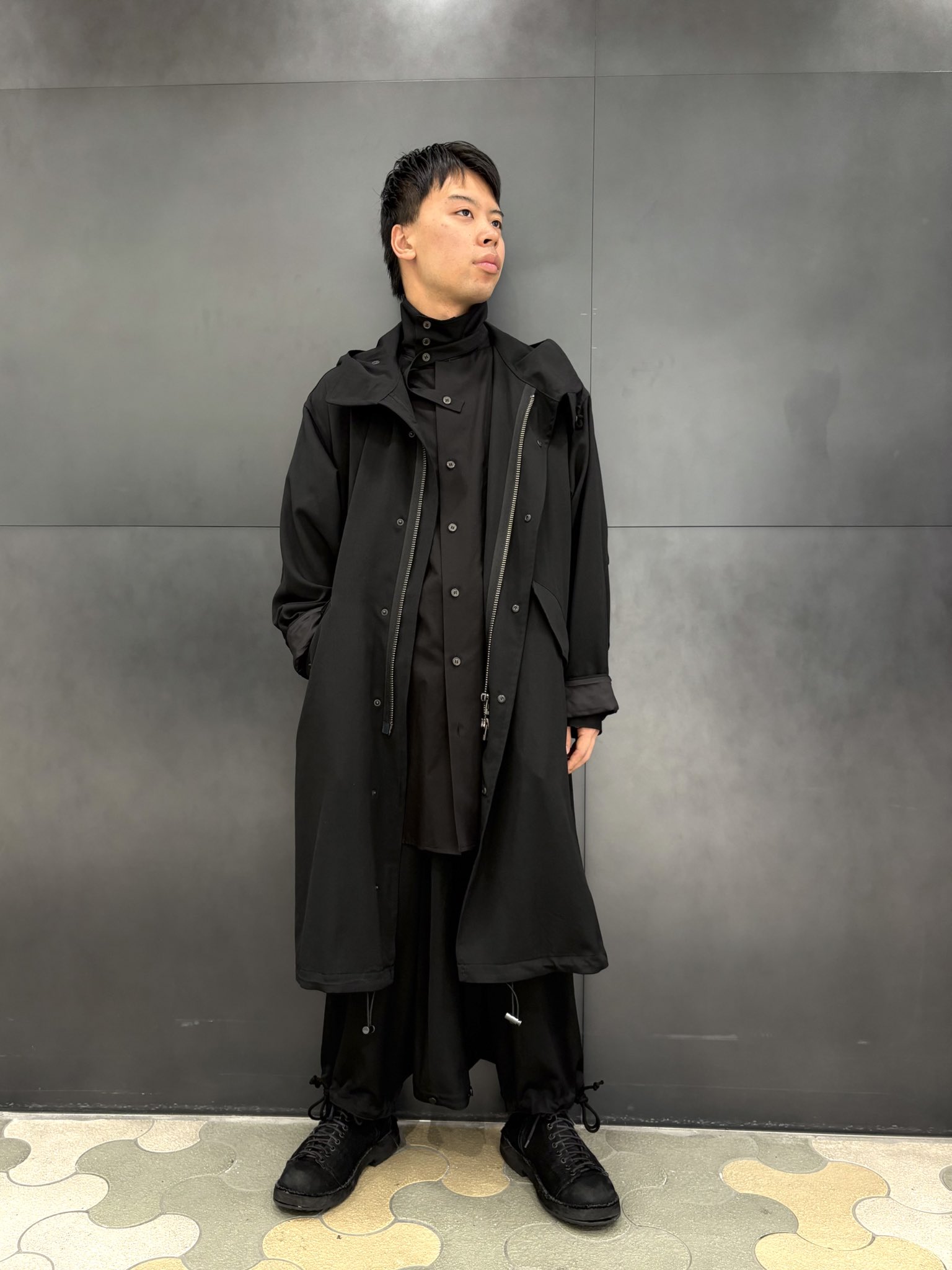 Ground Y グラウンドワイ コート 2023AW Double Coat Ground Y Cotton Double Coat | HUES 福岡セレクトショップ