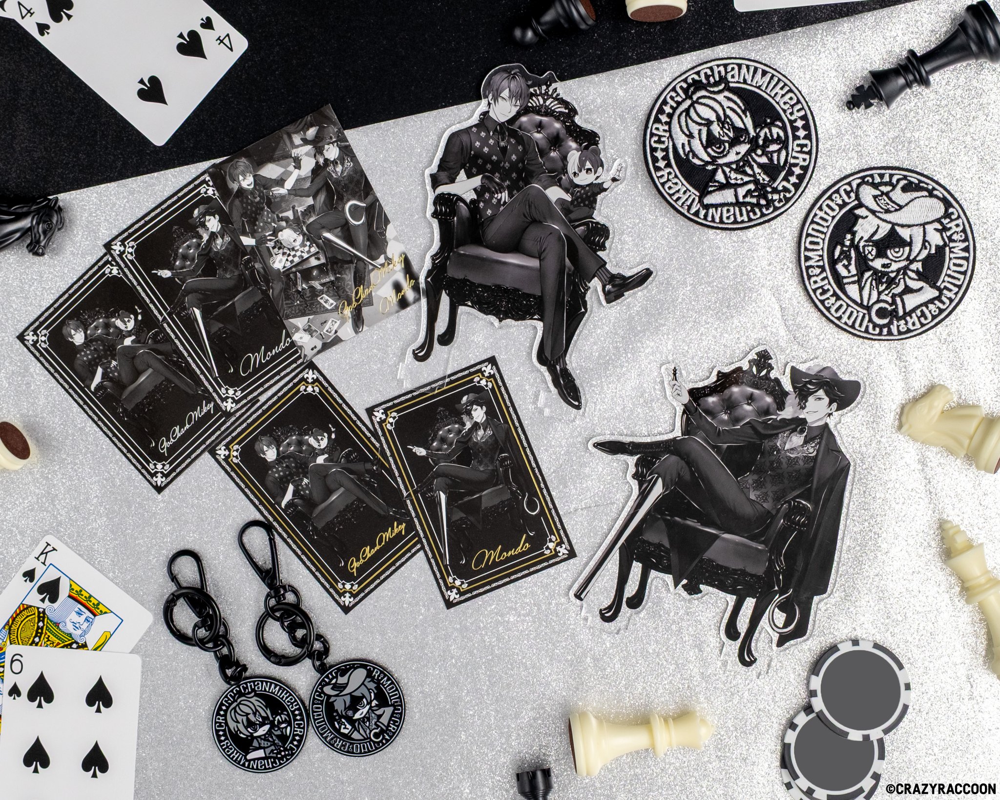 引退　Crazy Raccoon グッズ CRAZY RACCOON STORE」新フロアを9月7日オープン！グッズの種類