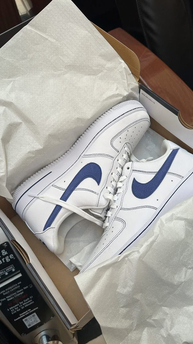 Having to wait for moms at Apple Store gets expensive!  Just copped my Whiteout shoes for the year!