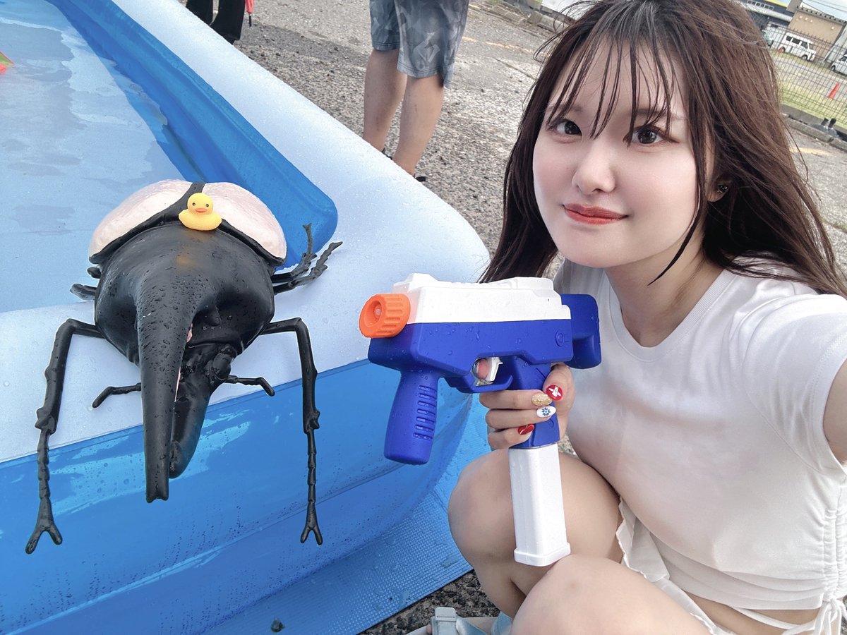 🐟石川遠征🐟

ライブして、水遊びして、BBQして…とっても楽しい思い出ができました🌟
想像の3倍はびちょびちょになった😙

石川県大好き！北陸大好き！
引退までに、北陸のみんなともまた会えますようにー！

来てくださった皆さん、関係者の皆さん、そしてマスター！
ありがとうございました🍔✨